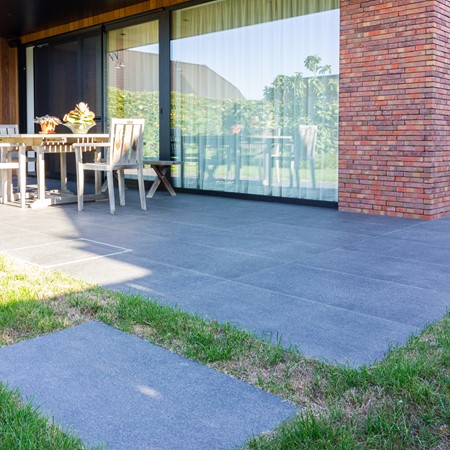 Nieuwbouwwoning - Mosa Murals & Terra Maestricht + Basaltina Nero
Plaatsing: Bjorn Danneels + Franky Bibauw